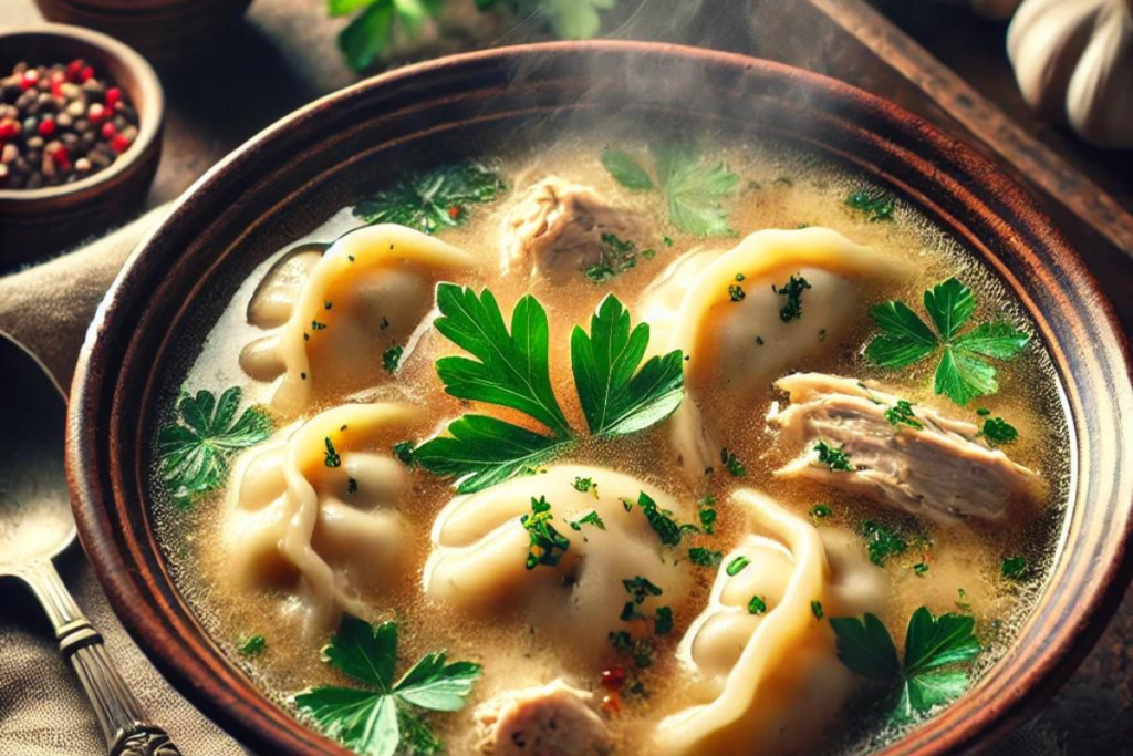 What Is Chicken Dumpling Soup Made Of?