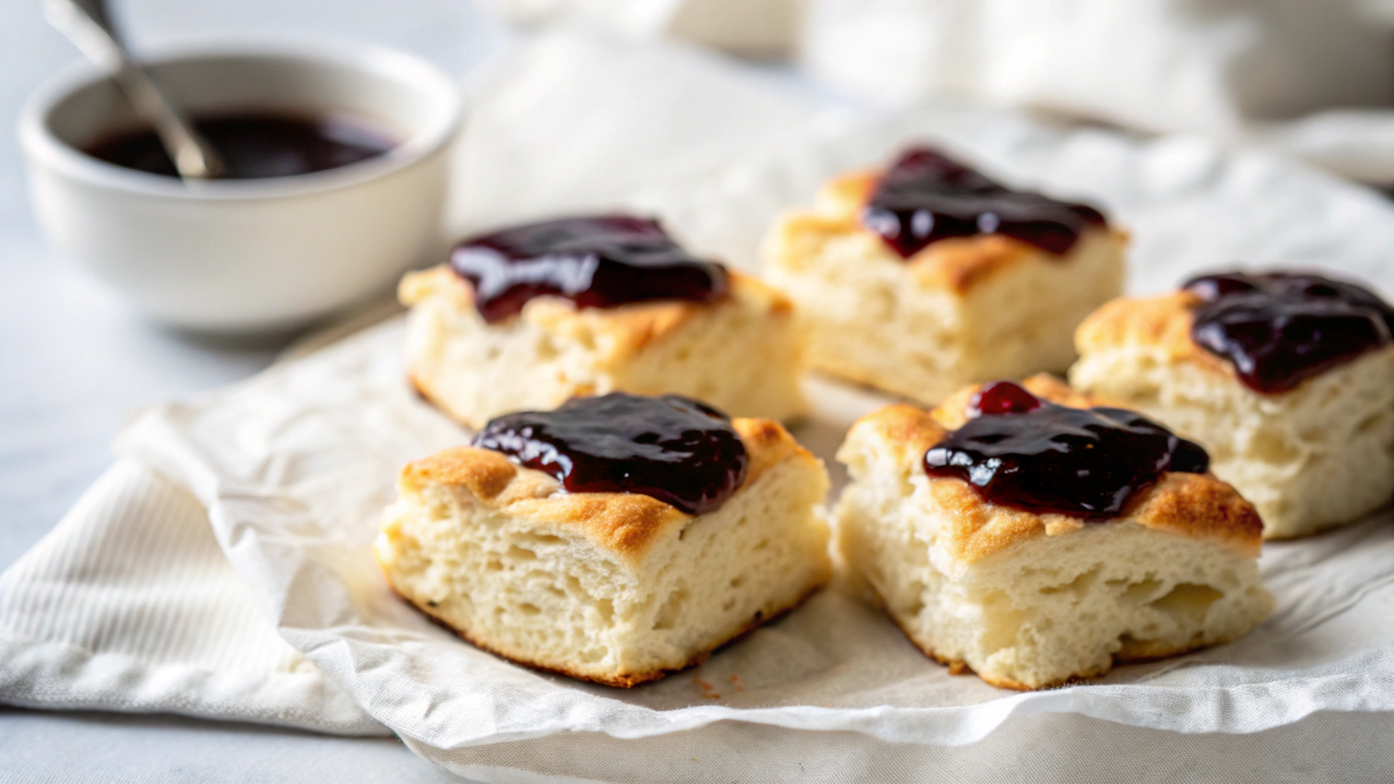 "Step-by-step process of making Master Scones Recipe, from mixing ingredients and shaping dough to baking golden-brown scones."

