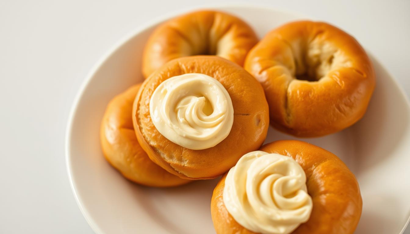 Enjoy Bagels with Creamy Cream Cheese