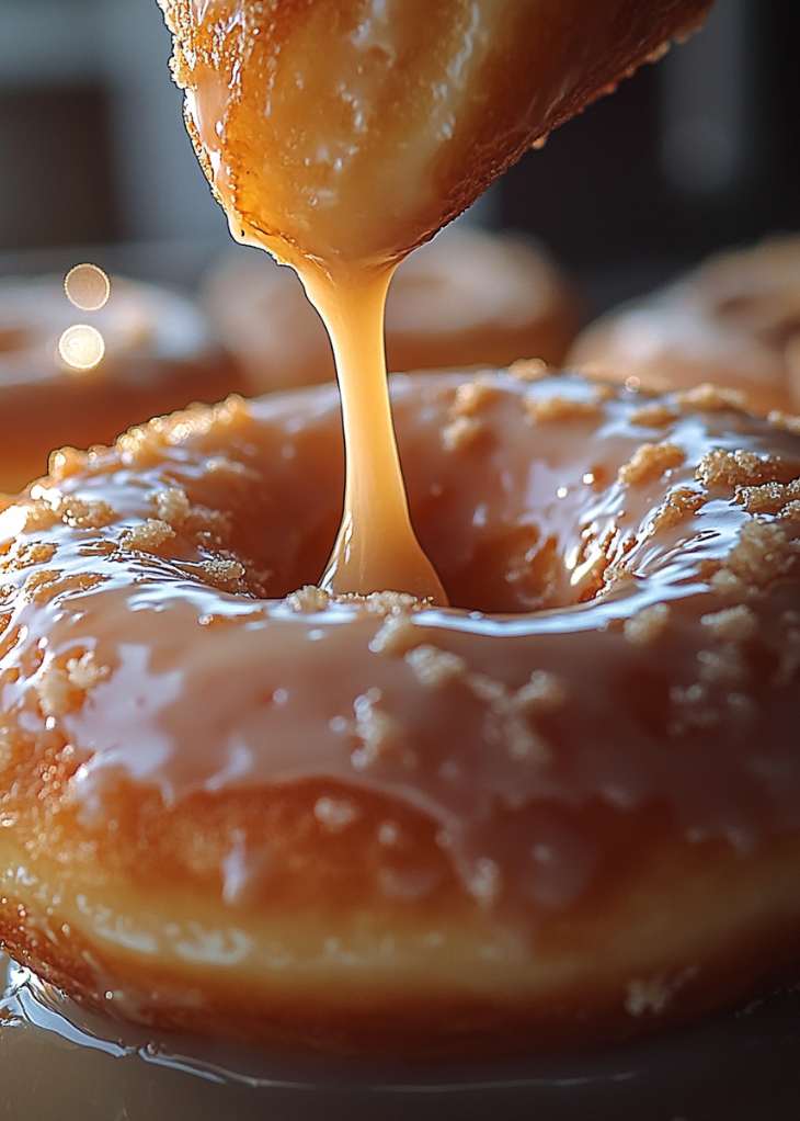 Donut batter in pan for baked donut recipes before baking