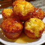 Honey Butter Cornbread Poppers