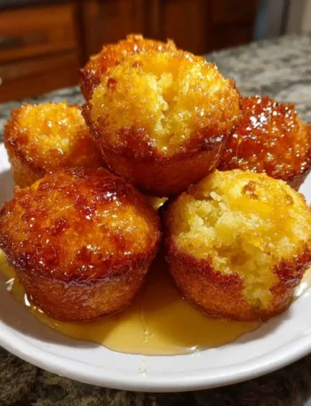 Honey Butter Cornbread Poppers