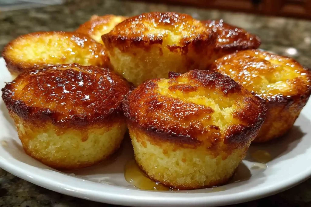 Honey Butter Cornbread Poppers