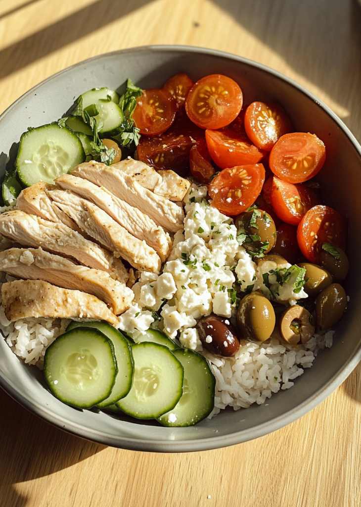 Baked Mediterranean Chicken with Olives and Feta
