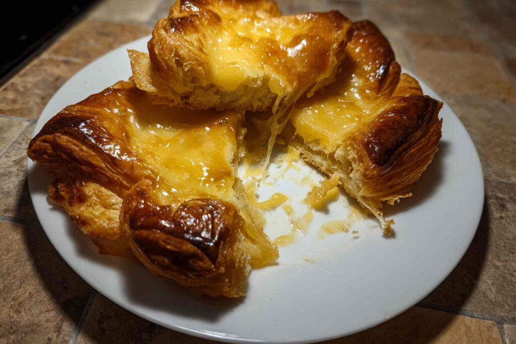 Cheese Danish with Puff Pastry