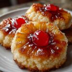 Pineapple Upside Down Sugar Cookies