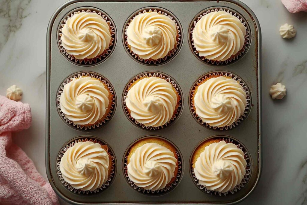 Cupcakes Cooling on Rack for Cupcake Recipes
