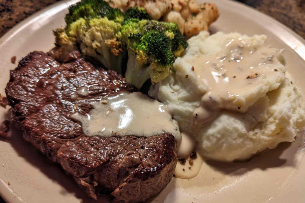 Bunless cheeseburger with melted cheese for keto dinner recipes