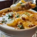 Classic Ground Beef Potato Soup