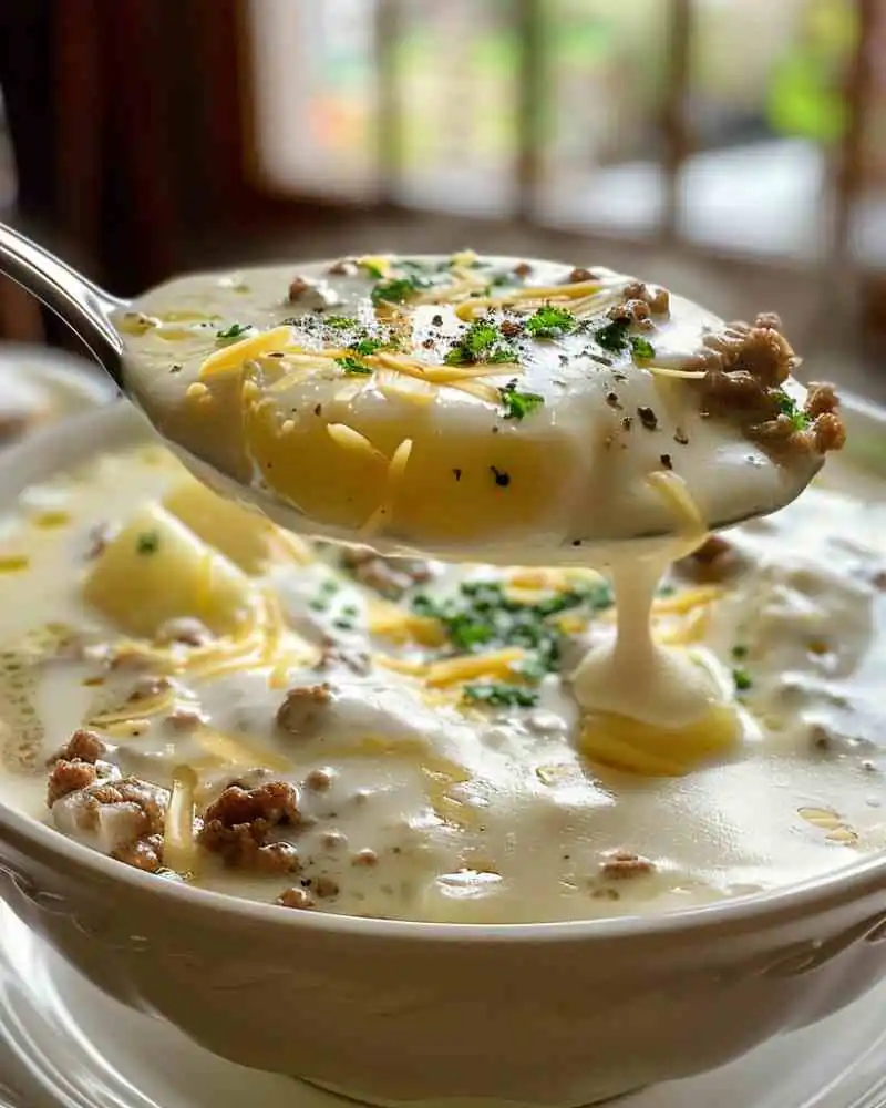 Classic Ground Beef Potato Soup (2)