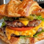 Croissant Smash Burgers