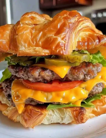Croissant Smash Burgers