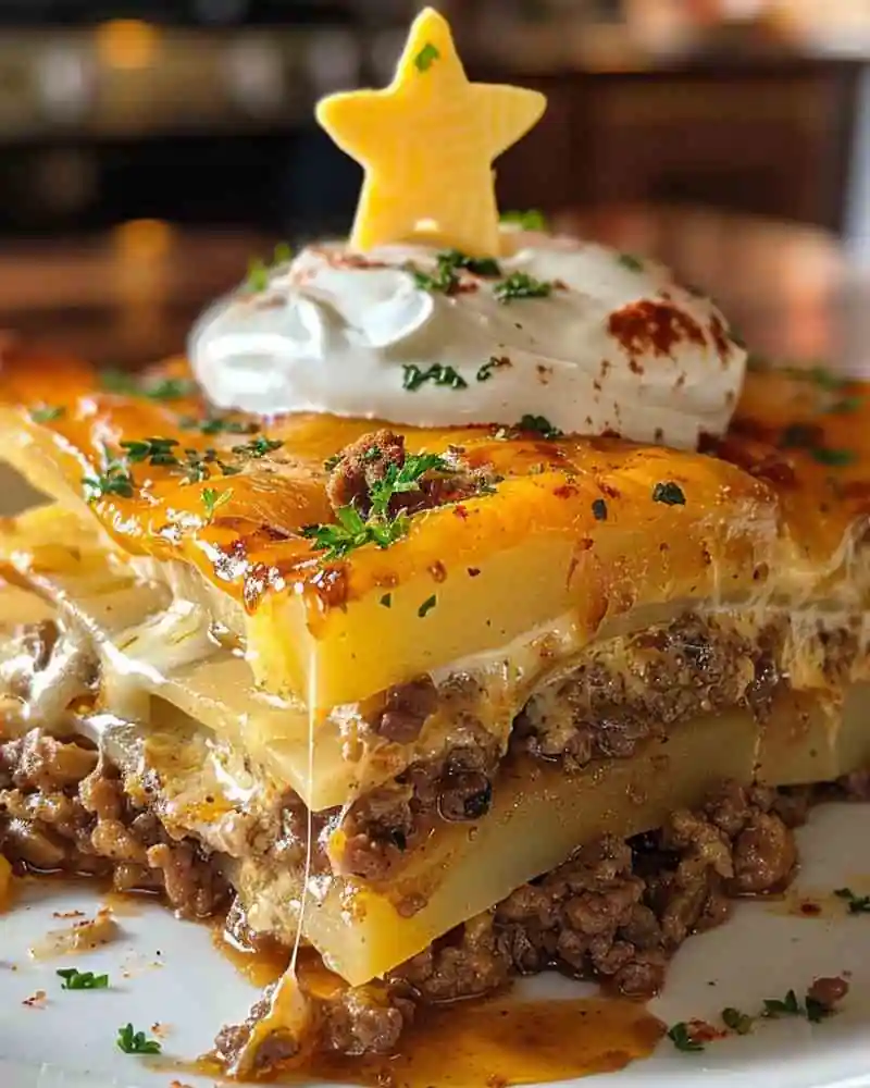 Hobo Casserole Ground Beef Recipe Easy (4)