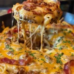Loaded Bacon Cheeseburger Pasta