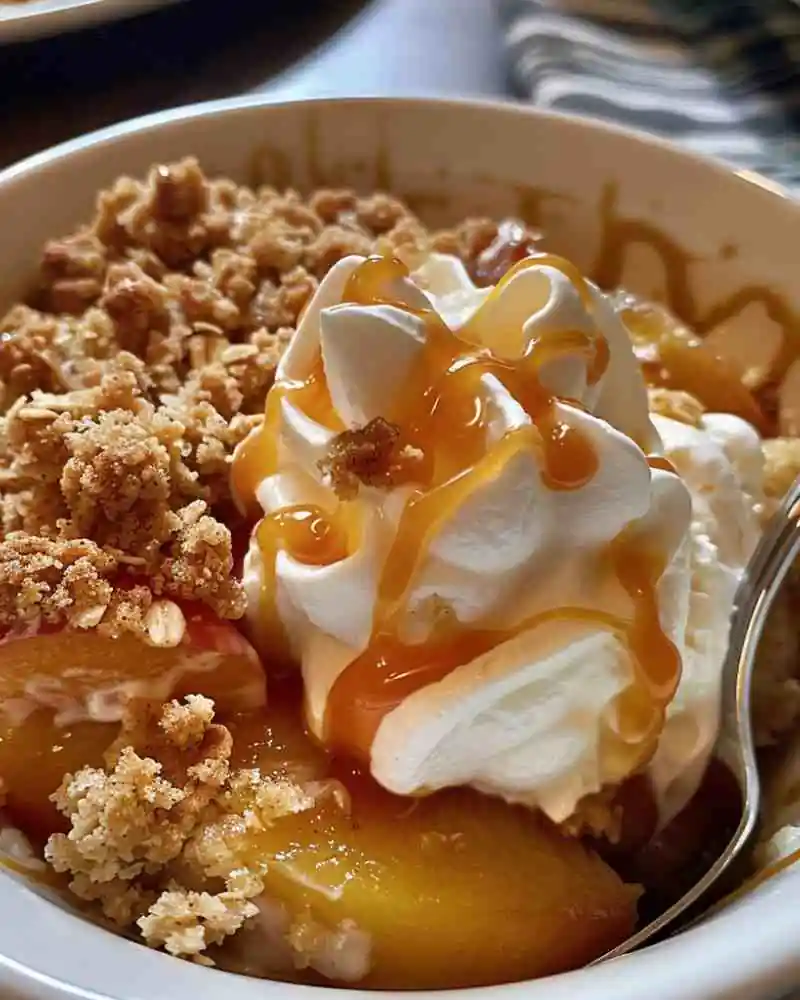Peach Crisp Recipe (1)