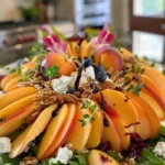 Refreshing Summer Peach Salad Recipe