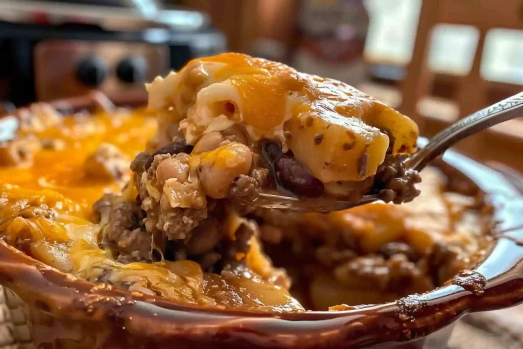 Slow Cooker Cowboy Casserole