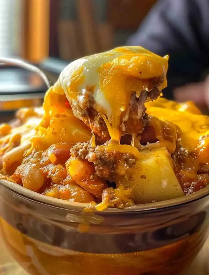 Slow Cooker Cowboy Casserole