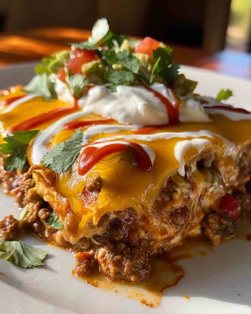 Slow Cooker Taco Casserole (2)