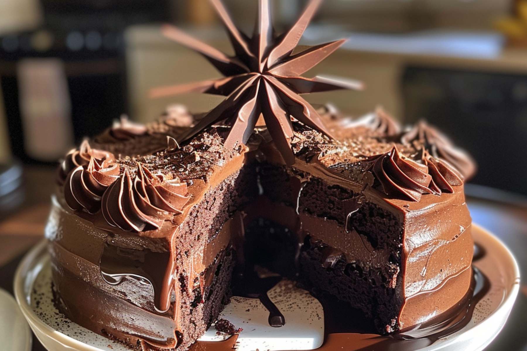 Triple Chocolate Cake