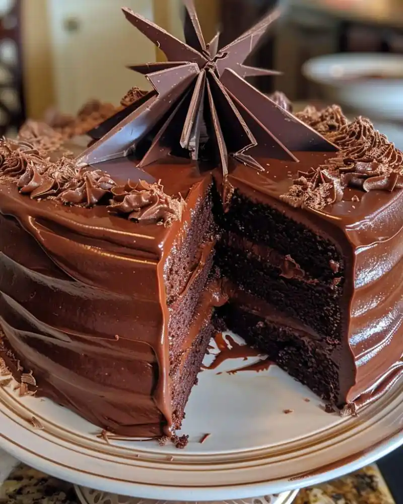 Triple Chocolate Cake
