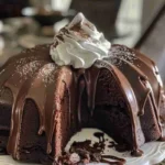 chocolate bundt cake with cake mix boxes