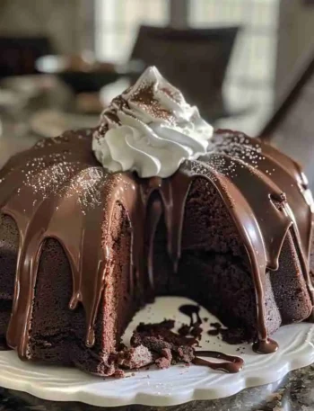 chocolate bundt cake with cake mix boxes