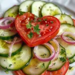cucumber and tomato salad