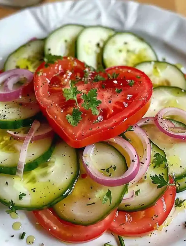 cucumber and tomato salad
