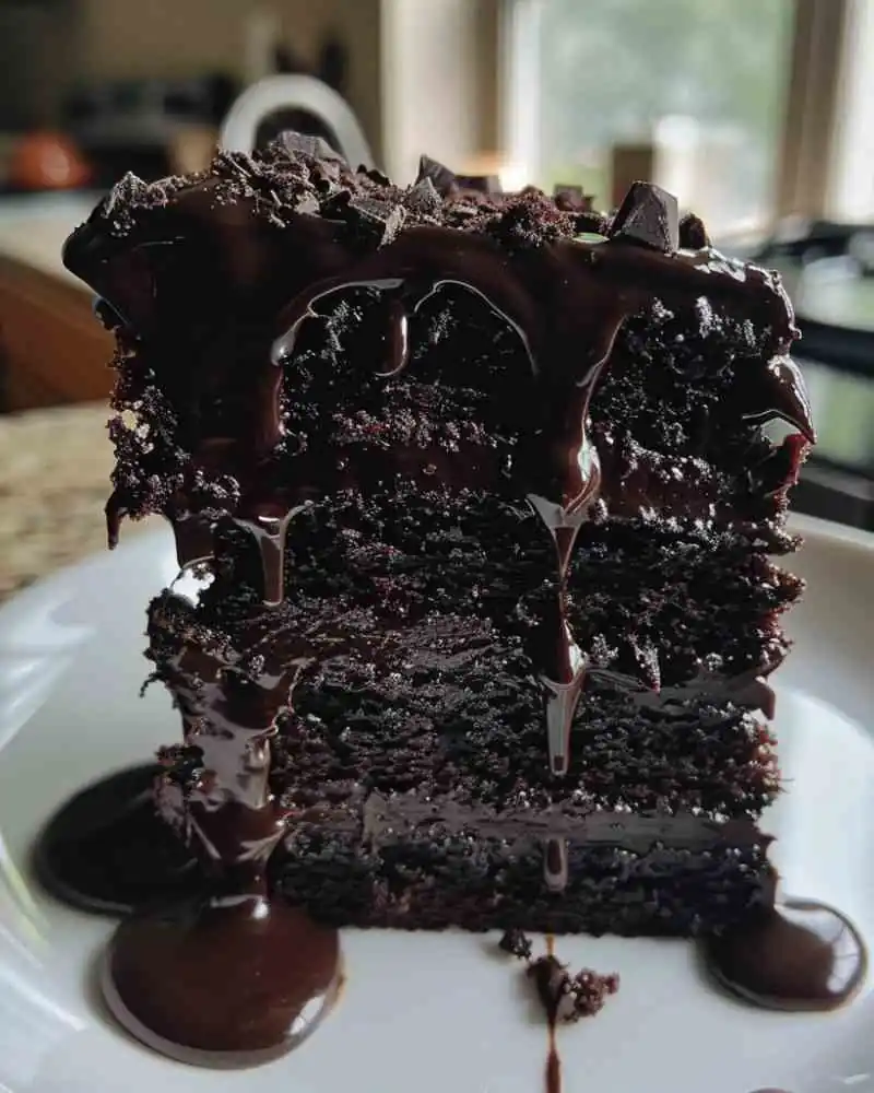 dark chocolate cake