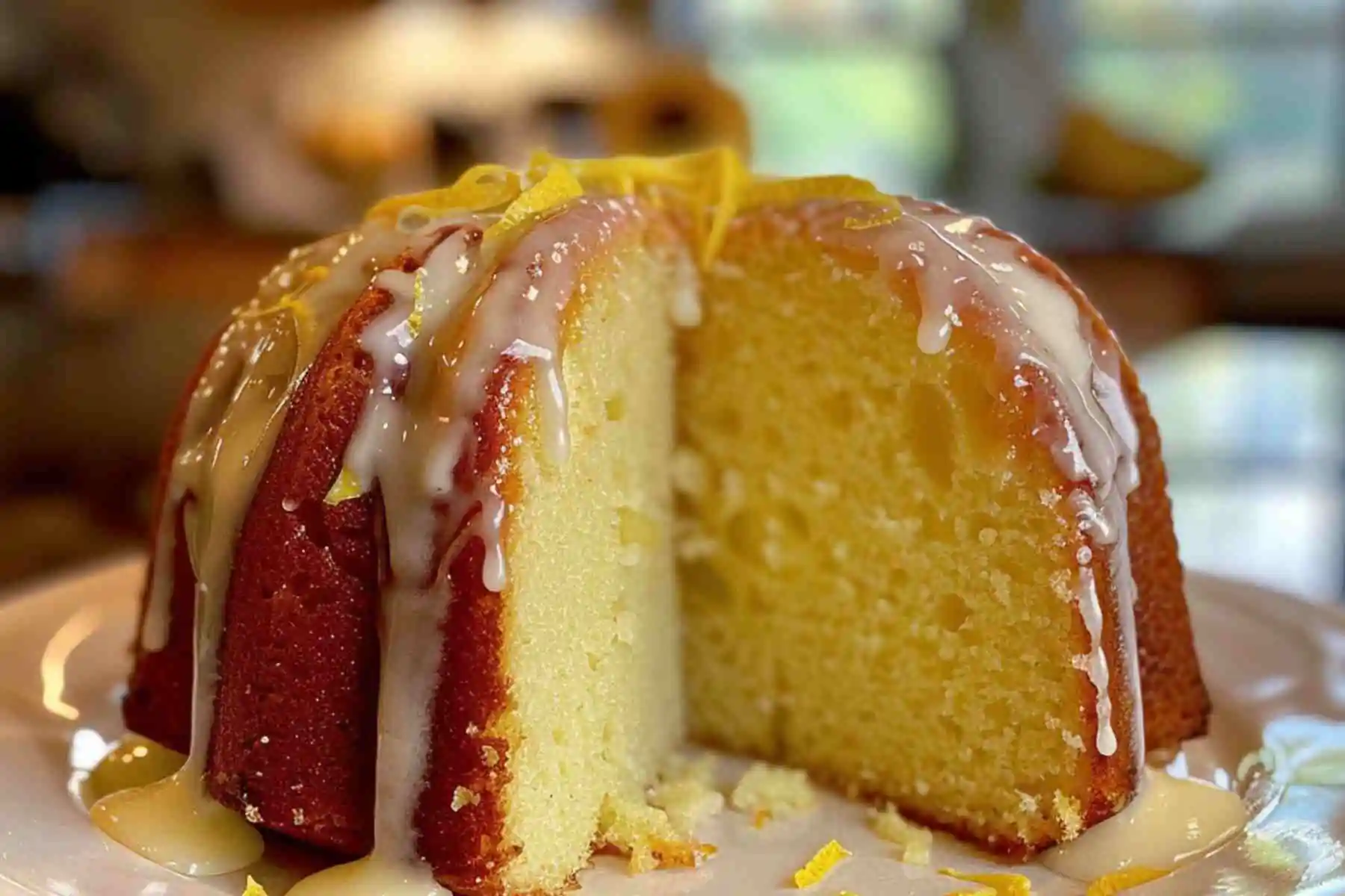 Lemon Pound Cake from Cake Mix Boxes