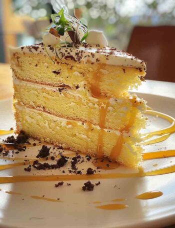 Moist Yellow Cake Recipe